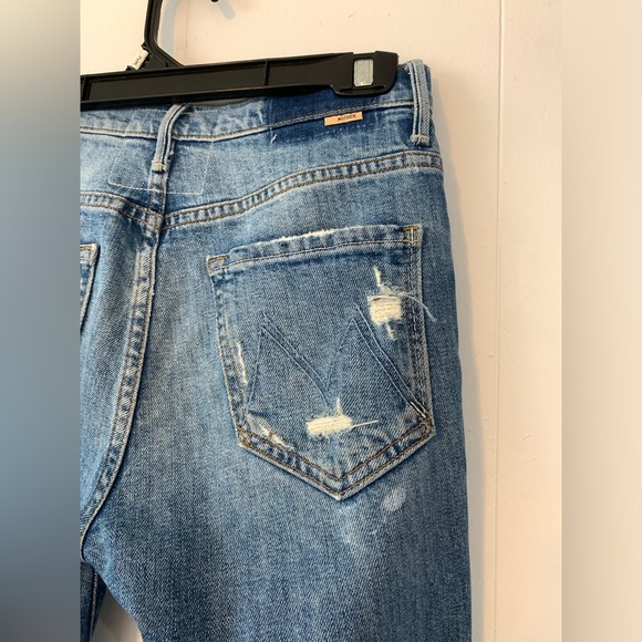Mother Superior Jeans The Insider Crop Step Fray Holy Melancholy size 26 - Picture 11 of 14